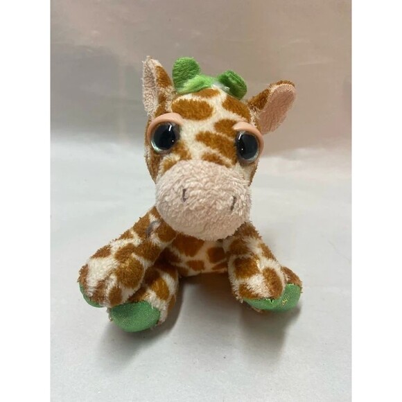 Unbranded Other - Russ Peepers Mini giraffes plush green mane